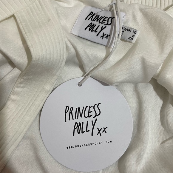 NWT Princess Polly Rebel Fiest Bodysuit White - Picture 7 of 9